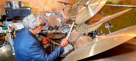 Pierre-Marie Tronc à la batterie 14